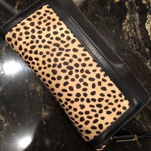 Stella & Dot Covet Leopard Wallet